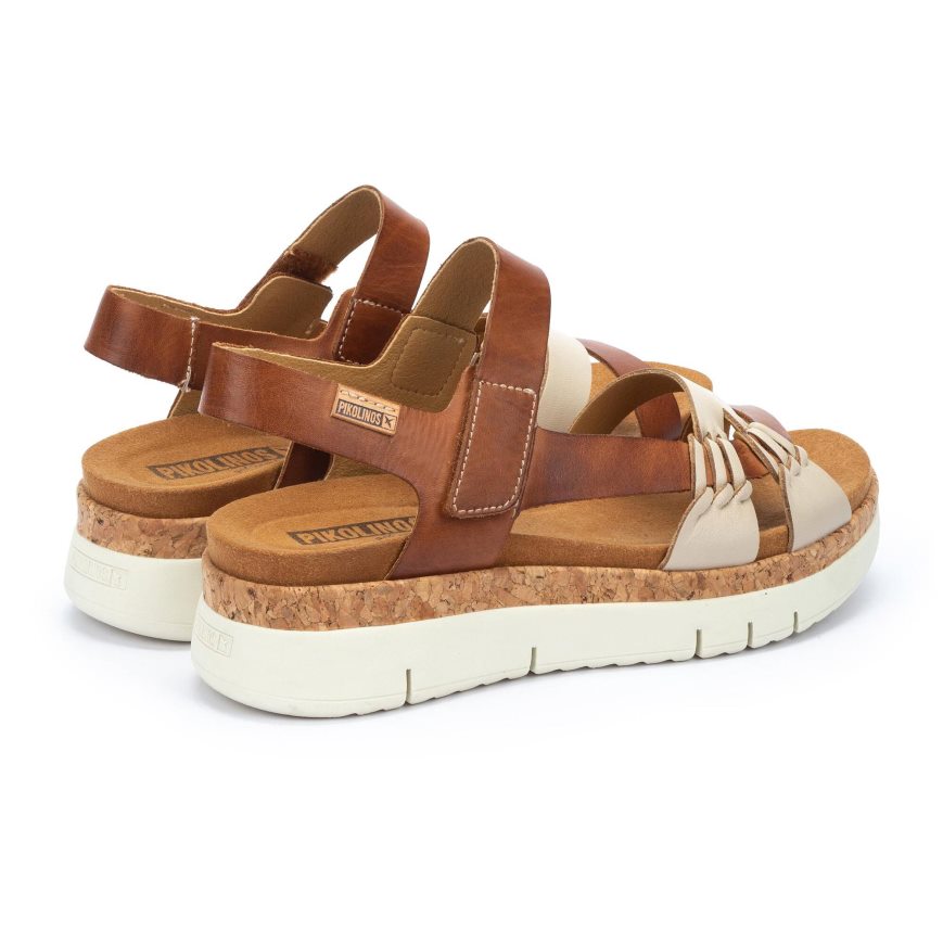 Women's Pikolinos PALMA Sandals Brown | NZ D50789Q